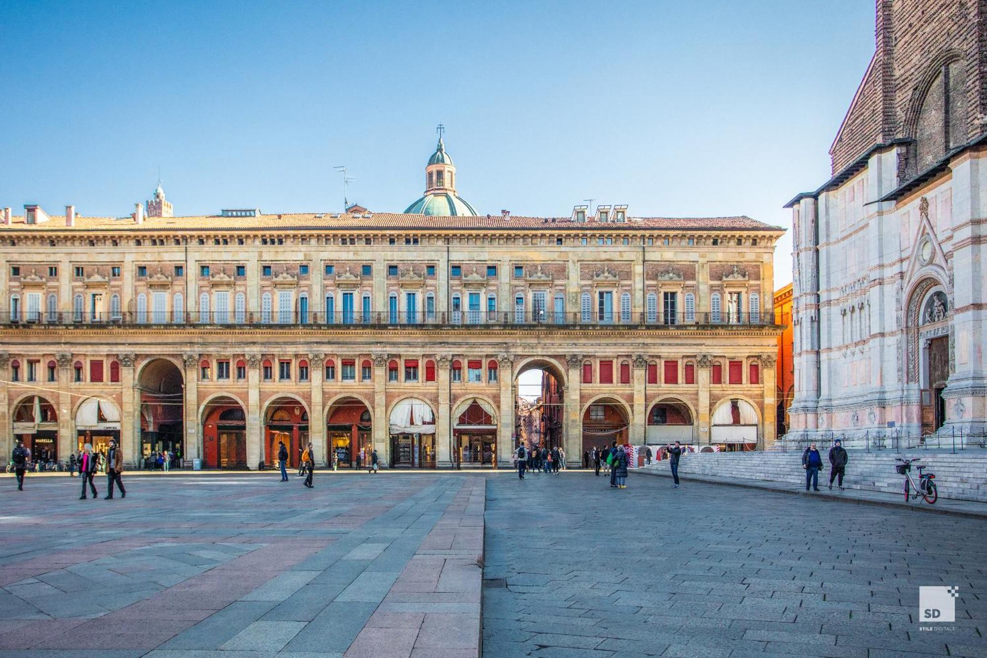 ボローニャUrbanicooh San Petronio - Torre Asinelli Viewアパートメント エクステリア 写真