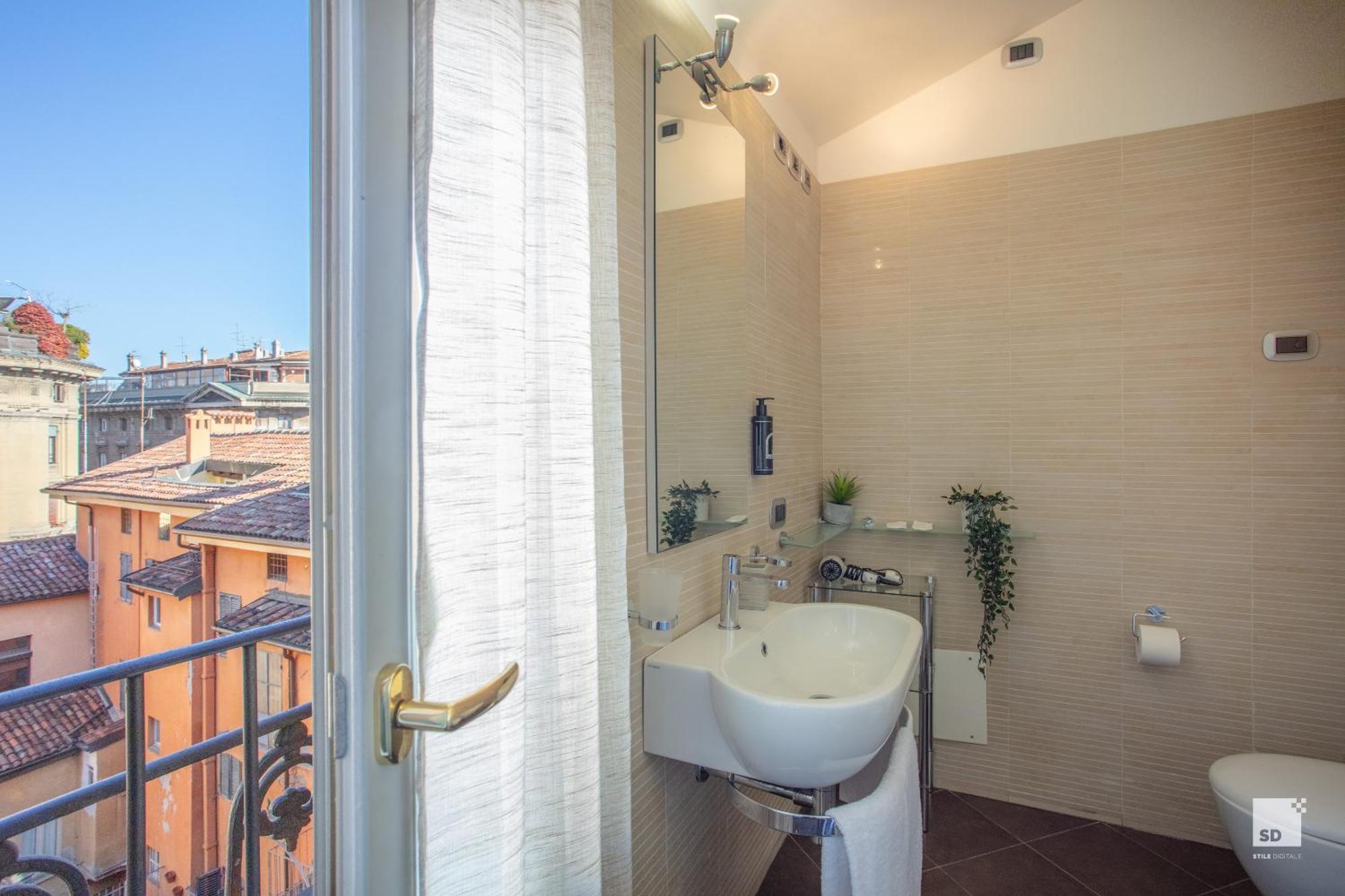 ボローニャUrbanicooh San Petronio - Torre Asinelli Viewアパートメント エクステリア 写真
